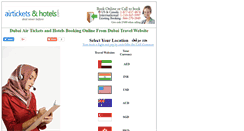 Desktop Screenshot of dubai.airticketsandhotels.com